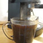 strong liquid coffee espresso machine