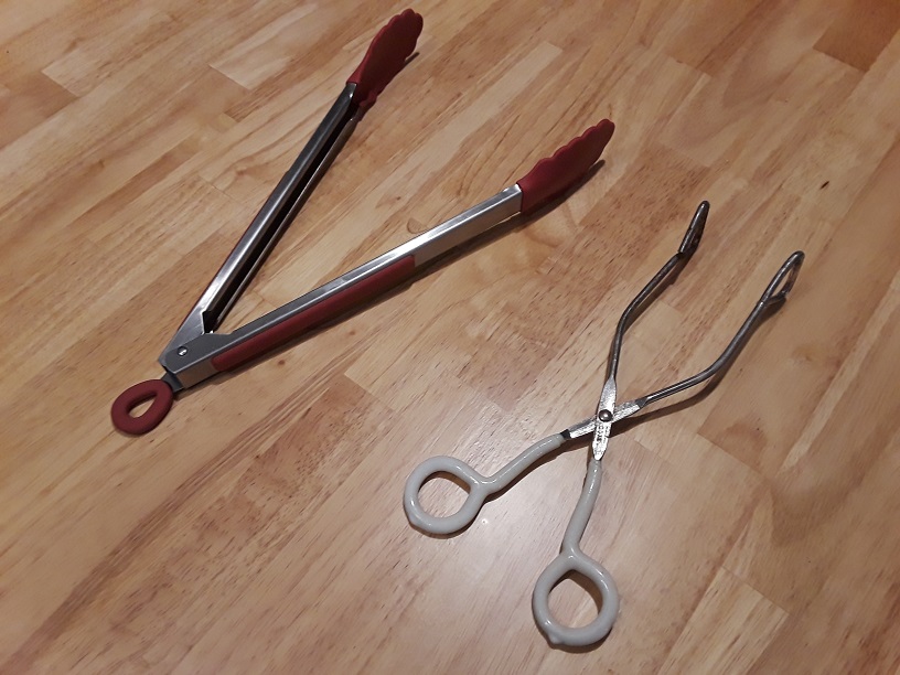 silicon salad Tongs pinchers